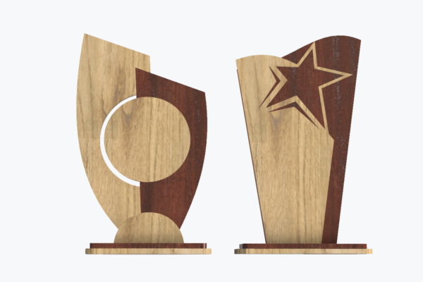 Award Trophy Laser Cut File k186