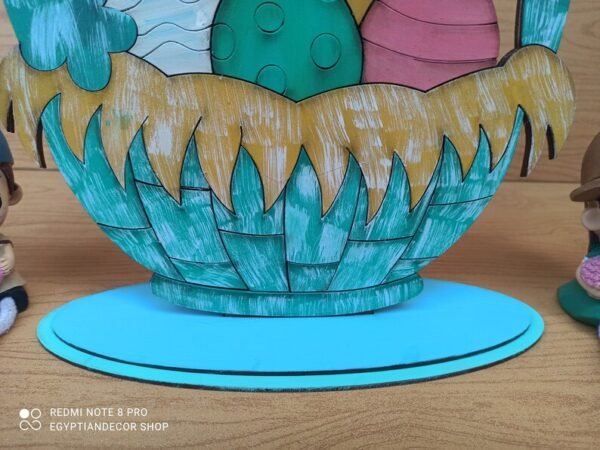 Easter basket SVG Laser Cutting File K143 - Image 3