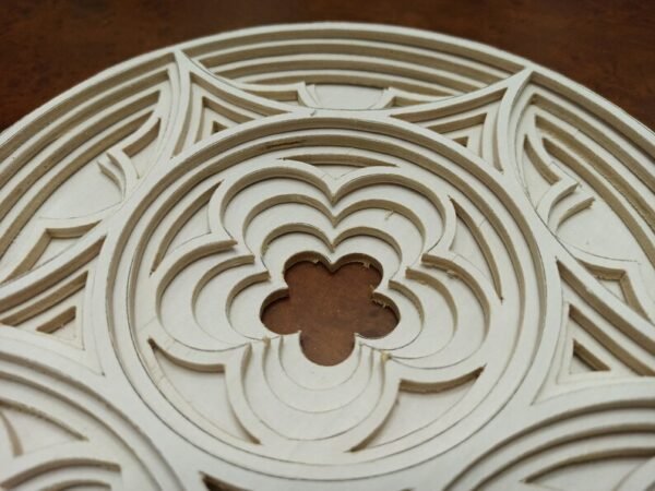 Gothic style Layered Mandala Laser Cutting And Scroll Saw K053 - Image 4