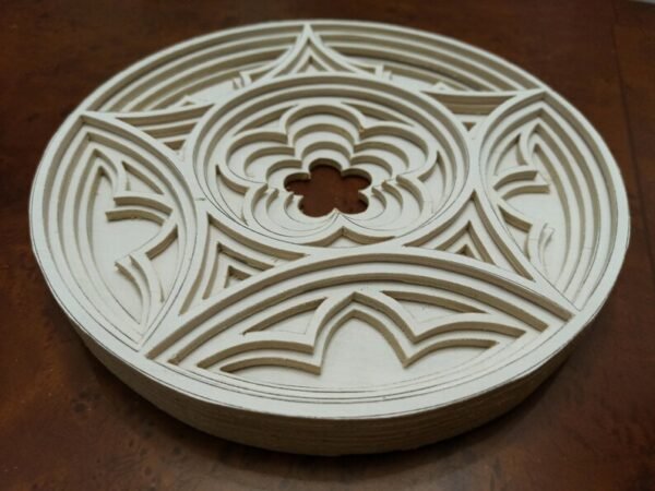 Gothic style Layered Mandala Laser Cutting And Scroll Saw K053 - Image 5