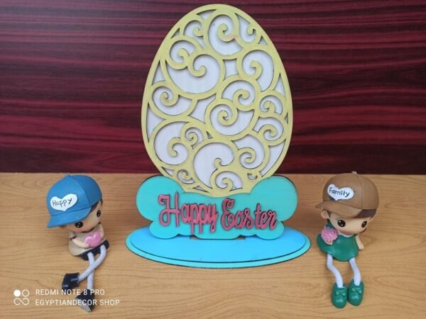 Happy Easter SVG Laser Cutting File k 142