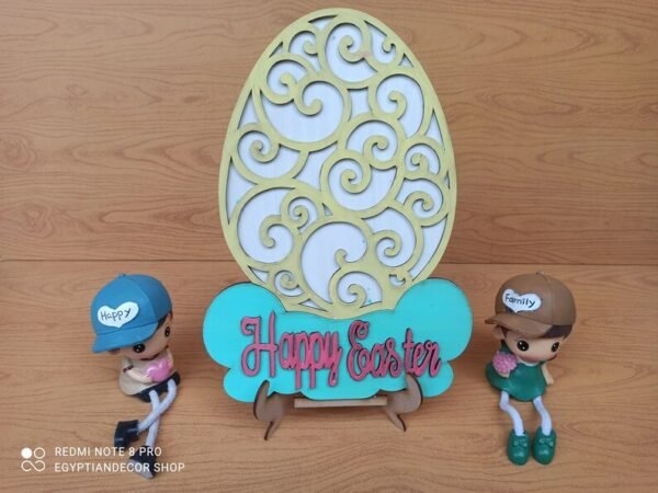 Happy Easter SVG Laser Cutting File k 142 - Image 2