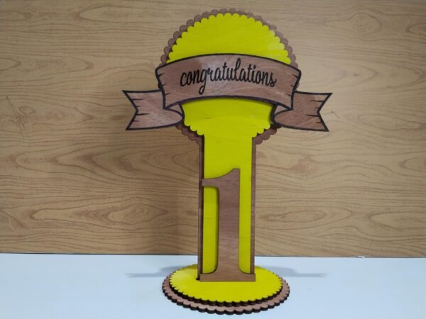 2 Elegant Award Trophy SVG for Laser Cutting , Perfect for Competitions, Events, DIY Projects,  Instant Download k008